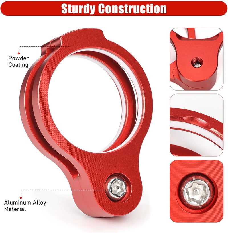Atesilor Anti-Theft Tailgate Lock Fits Toyota Tacoma 2005-2015, Security Lock for Tacoma Accessories, Aluminium Alloy (Red) - Image 4